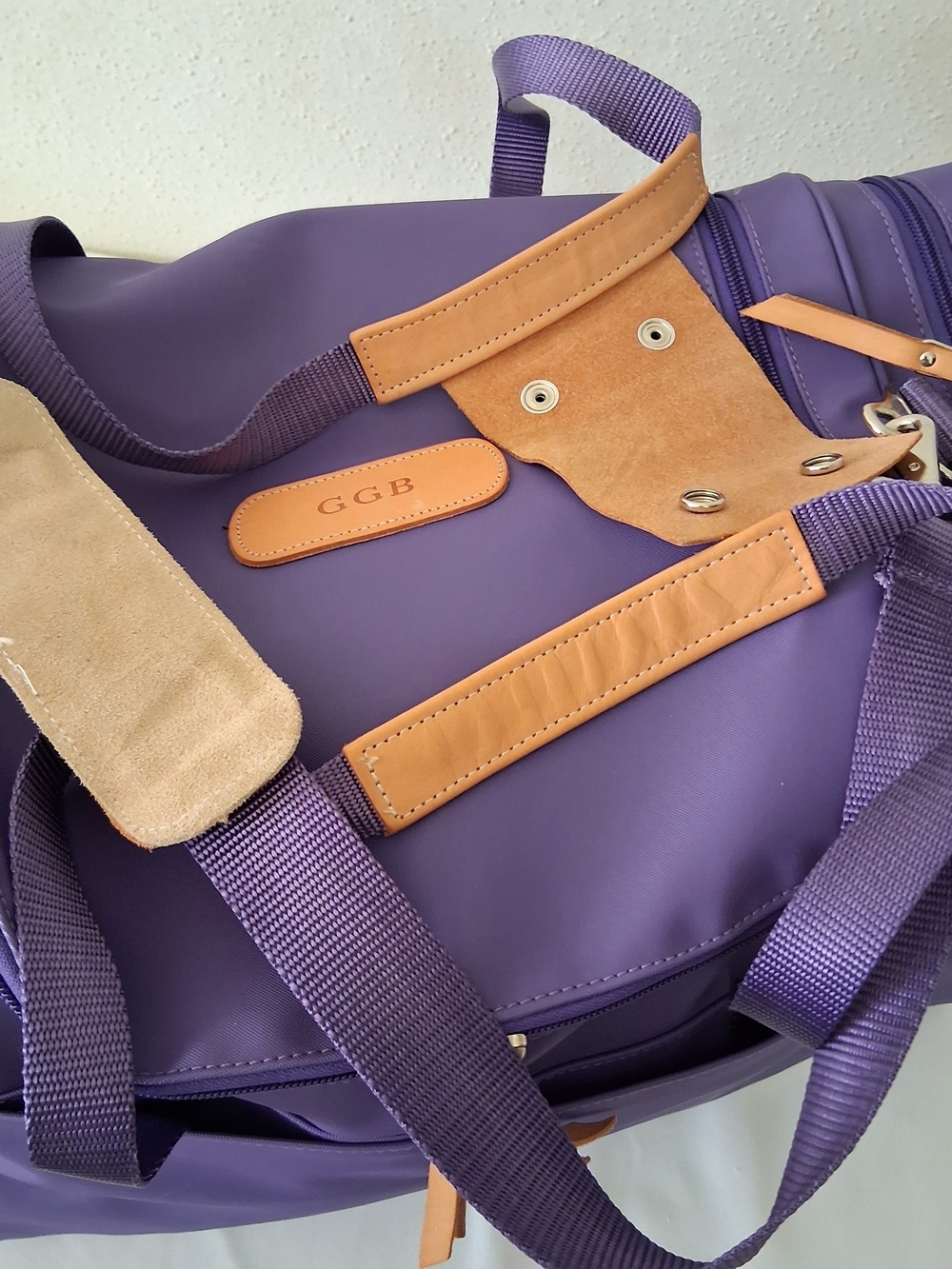 Jon Hart Design Purple Travel Duffel Bag - Picture 13 of 13